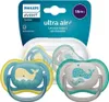 Philips Avent Ultra Air SCF34924 Sucettes 18m silicone sans Voir les images du produit 2