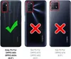 Three phones are shown, with a checkmark on the left and crosses on the right two, indicating compatibility. Podgląd zdjęcia produktu