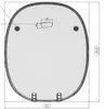 Sedile WC - Sedile per WC - per Cersanit Facile - Bianco - Anteprima dell’immagine prodotto 5