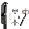 Selfie Stick, Handy Stativ, Handyhalter mit drehbarer Halterung und Licht - SelfieStick Produktbild-Vorschau