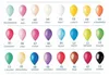 Palloncini Gemar Mix Pastello G90 26cm 100 pezzi Anteprima dell’immagine prodotto 7