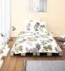 Bierbaum Mako Satin Bettwäsche 135x200cm 2 tlg. Blumen Produktbild-Vorschau 4