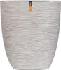 Capi Europe - Pot ovale haut Rib - Ivoire - 14x32x17 Voir les images du produit 1
