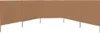 vidaXL 5 pezzi di tessuto frangivento 600 x 160 cm Taupe Anteprima dell’immagine prodotto 2