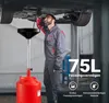 Wiltec Ölauffangwagen 75 l Ölablassgerät 145-185 cm, Produktbild-Vorschau 4