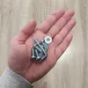 Gepolsterten Stuhl aus Velours, Wohnzimmerstuhl, Produktbild-Vorschau 14