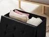 Theo&Cleo Sitzbank mit Stauraum Sitzhocker faltbar Produktbild-Vorschau 6
