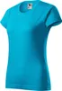 Einfaches Damen-T-Shirt, 100% Baumwolle, unbedruckt, Produktbild-Vorschau 3