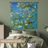 MuchoWow® Wandteppich Wandbehang Mandelblüte - Vincent van Produktbild-Vorschau 4