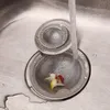 Abflusssieb Edelstahl Küche Spüle Sieb Dusche Haarsieb Produktbild-Vorschau 2