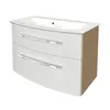 FACKELMANN B.STYLE Badmöbel Set 2 Teile / Gussmarmor Produktbild-Vorschau 1