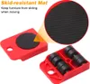 Stěhovací sada pro těžký nábytek - Easy Mover se 4 kolečky Náhled obrázku produktu 3