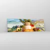 Bilder auf glas - Toskana Käse Obst Italien - 160x50cm - Produktbild-Vorschau 4