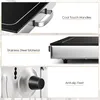 Collage showing details of an electric stovetop. Produktbild-Vorschau