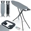 A product shot of an ironing board with multiple views and a close-up of an accessory. Náhľad obrázku produktu