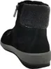 A black boot with a gray sole and gray trim around the top. Anteprima dell’immagine prodotto