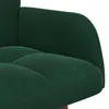 vidaXL 2-Sitzer Sofa Dunkelgrün 115 x 61 x 87 cm Samt (V) Produktbild-Vorschau 7