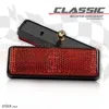 Reflektor Classic rechteckig rot mit Rand Voir les images du produit 1