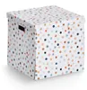Zeller 14476 Zeller Dots Aufbewahrungsbox weiß, mit Punkten Productafbeelding-voorbeeld 1