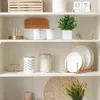 Range-assiettes en bois naturel pour 8 assiettes Voir les images du produit 8
