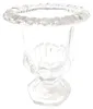 Eleganter massiver Glaspokal Vase Kerzenhalter Bonbonniere Produktbild-Vorschau 1