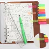 A5-Notizbuch aus Kunstleder mit nachfüllbarem Ringbuch – Produktbild-Vorschau 2