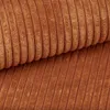 A close-up view of brown corduroy fabric. Produktbild-Vorschau