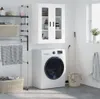 vidaXL Nástěnná skříňka bílá 69,5x34x90 cm Náhled obrázku produktu 1