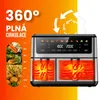 Extralink Air Fryer Dual Basket 10 l horkovzdušná fritéza Náhled obrázku produktu 3