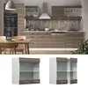 Küchenglasschrank Vicco R-Line Edelgrau 60 cm, Model 37786 Produktbild-Vorschau 2