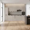 ULWEHOME | Küchenzeile 320 cm Beige, Küchenmöbel-Set Produktbild-Vorschau 4