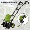Motorhacke 24 Hackmesser 45cm breit 22 cm tief 1500W Produktbild-Vorschau 3
