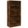 Kleiderschrank Räuchereiche 100x50x200 cm Holzwerkstoff Produktbild-Vorschau 1