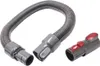A vacuum cleaner extension hose and adapter are shown against a white background. Produktbild-Vorschau