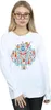 Disney - "Coco" Sweatshirt für Damen BI3541 (M) (Weiß) Produktbild-Vorschau 1