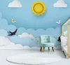 Muralo XXL Selbstklebende FOTOTAPETE Sonne Wolken VoeGEL Produktbild-Vorschau 1