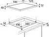 YUNA Glaskeramik-Kochfeld CALOR EBK4, Touch Control, 4 Produktbild-Vorschau 7