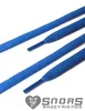SNORS Schnürsenkel flach - BLAU - 6mm - 110cm Produktbild-Vorschau 2
