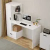 Computerschreibtisch Mit Regal Für Das Büro Oder Das Zimmer Produktbild-Vorschau 3