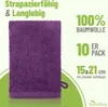 Frottier Waschhandschuhe 10er Pack 15x21cm, 100% Baumwolle, Produktbild-Vorschau 6