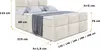 ALTDECOR Boxspringbett mit Fußteil, 2 Matratzen und Topper Produktbild-Vorschau 6