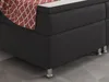 Boxspringbett B002 180x200 cm Webstoff Anthrazit Produktbild-Vorschau 4