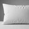 Hotelbettwäsche 100% Baumwolle Damast Glatt Weiß Produktbild-Vorschau 14
