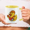 Huuraa Kaffeetasse Quietscheente Maurer Gummiente Produktbild-Vorschau 3