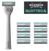 Wilkinson Quattro 4 Skin Protection Rasierer + 8 Produktbild-Vorschau 4