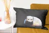 MuchoWow® Zierkissen Sofakissen Wohnzimmer Dekokissen 60x40 Produktbild-Vorschau 6