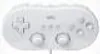A white Nintendo Wii Classic Controller is shown against a white background. Produktbild-Vorschau