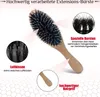 hair2heart Extensions Bürste aus Holz, 22.5cm | Sanfte Produktbild-Vorschau 3