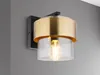 Globo Lighting|Wandleuchte Metall schwarz matt, 1x E27 Produktbild-Vorschau 3