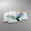 Bild auf Leinwand - Leinwandbild - Eule wild Wald Flug - Produktbild-Vorschau 2